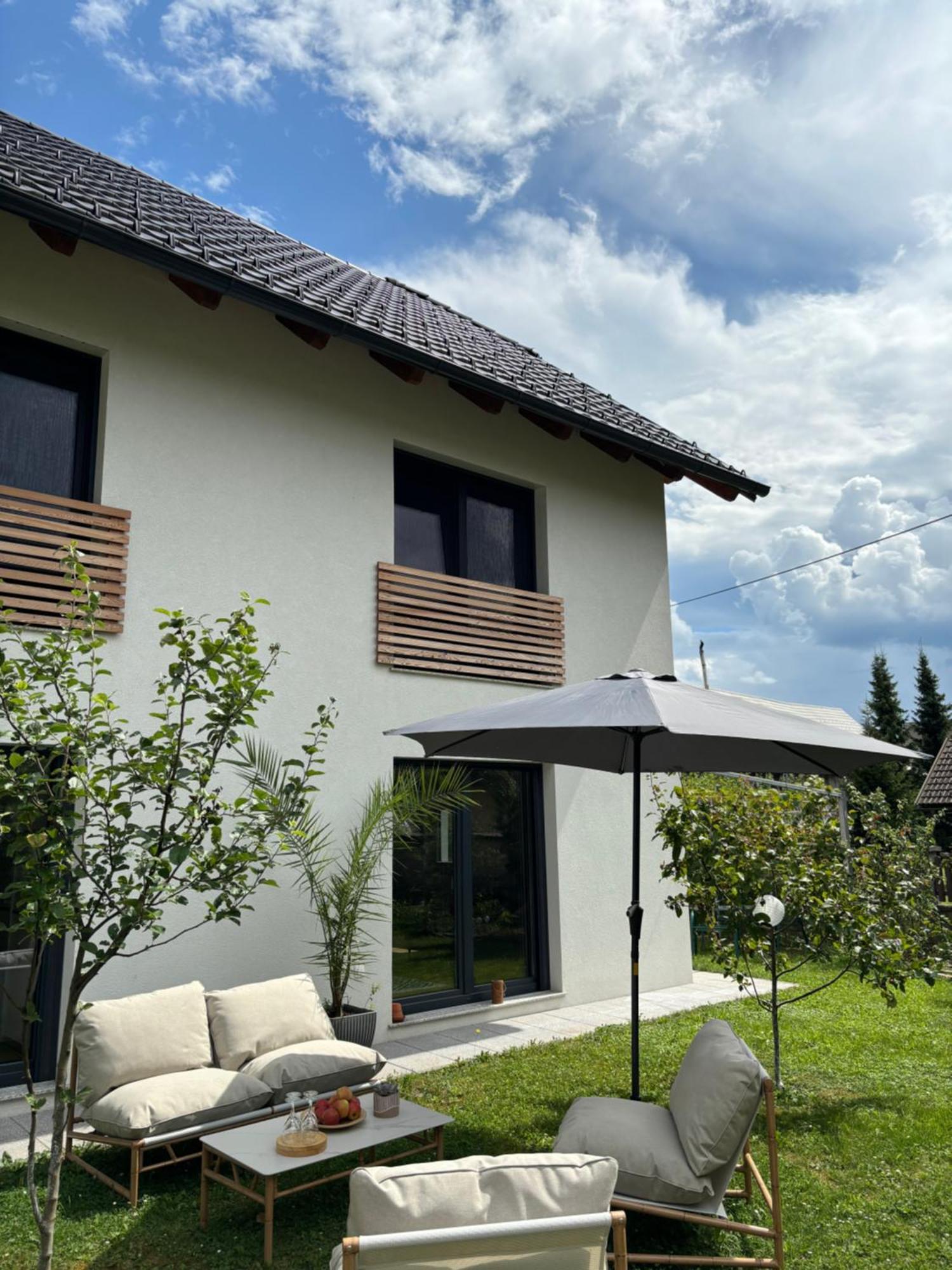 Aura Apartments Zirovnica 外观 照片